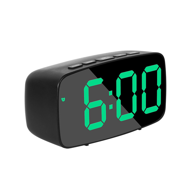 Digital Alarm Clock Large Night Light Bedside Alarm Non Ticking - Picture 18 of 21