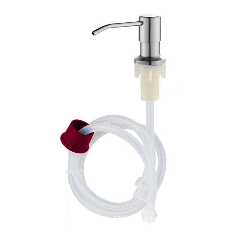 Pump Kitchen Sink Mounted Lotion Dispenser Dishwashing Liquid Soap Dispenser