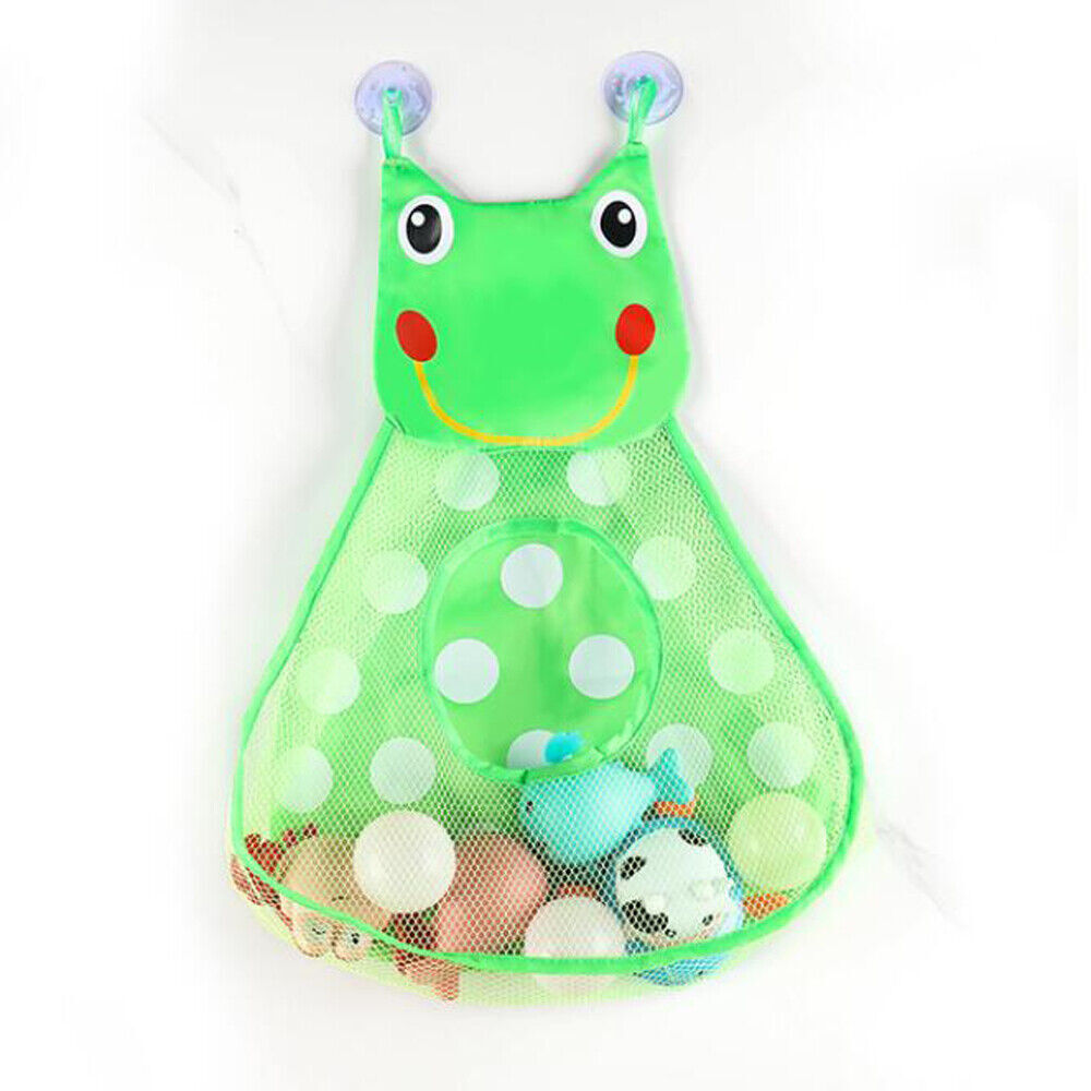 Children Toys Bathroom Storage Bag Cute Cartoon Pattern Mesh Bath Tidy Storage - Picture 15 of 18