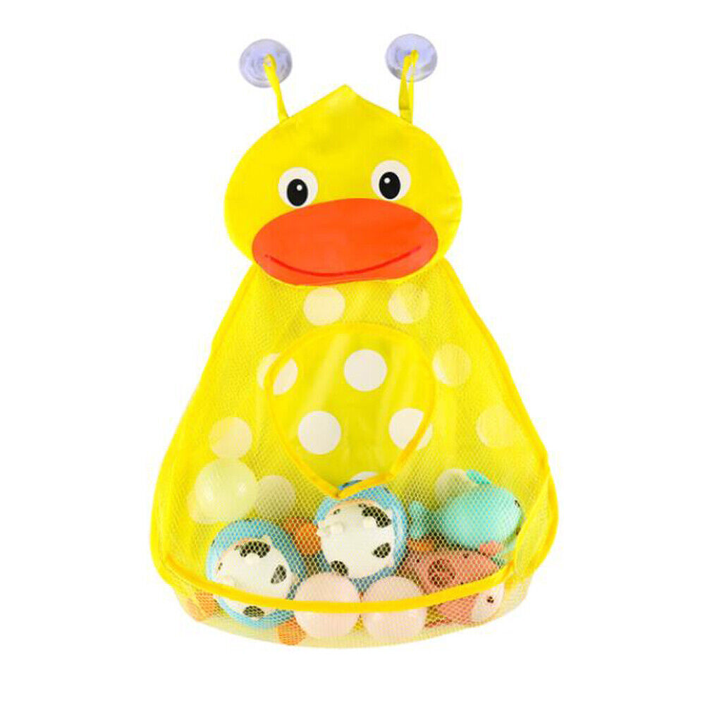 Children Toys Bathroom Storage Bag Cute Cartoon Pattern Mesh Bath Tidy Storage - Picture 16 of 18