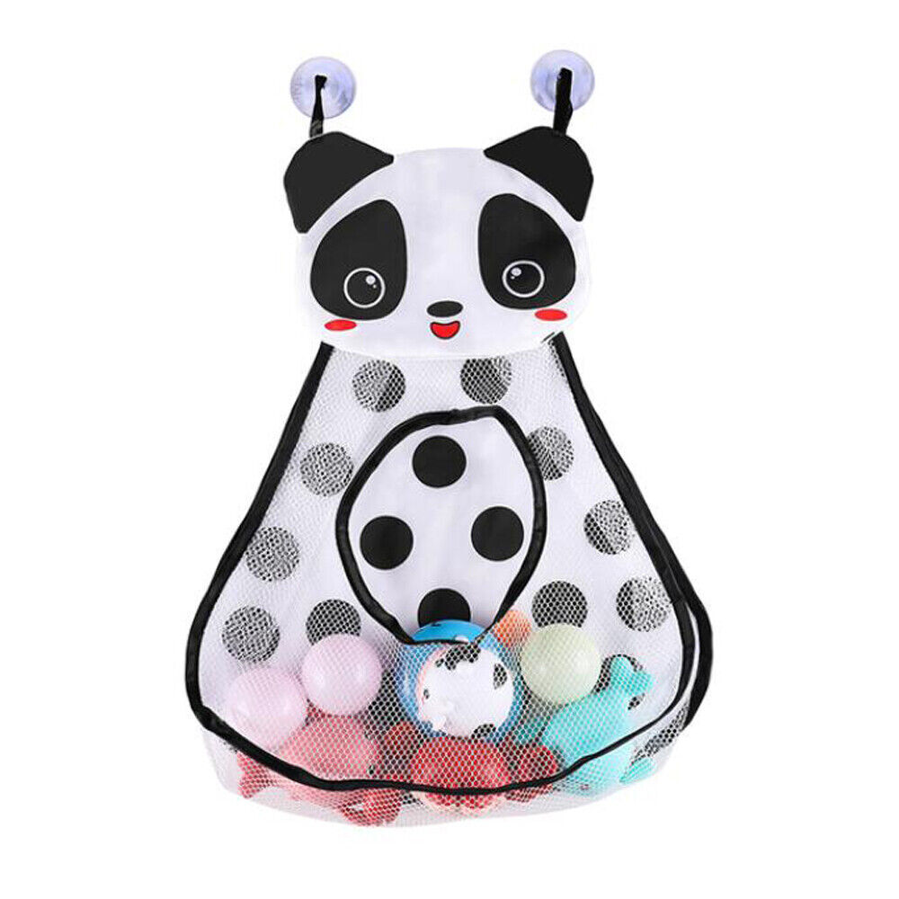 Children Toys Bathroom Storage Bag Cute Cartoon Pattern Mesh Bath Tidy Storage - Picture 18 of 18