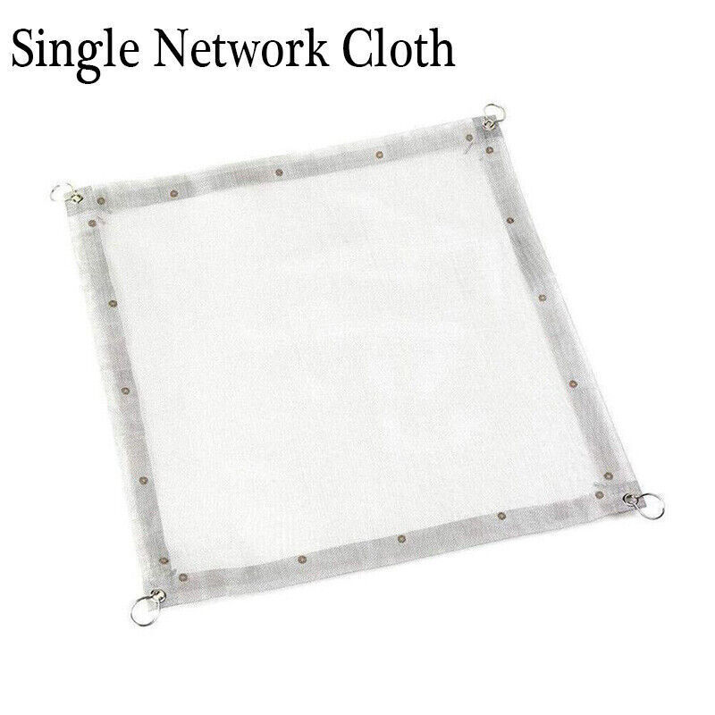 Portable Fire Pit Outdoor Mesh Heater Foldable Stainless Steel Camping Firepit