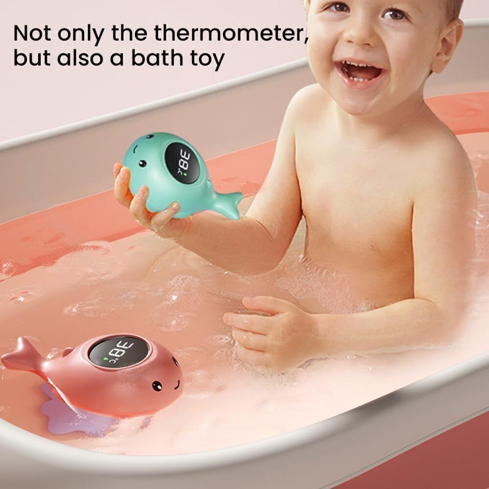 Baby Bath Thermometer Easy Read Tub Floating Toy Water Temperature UK - Picture 17 of 17