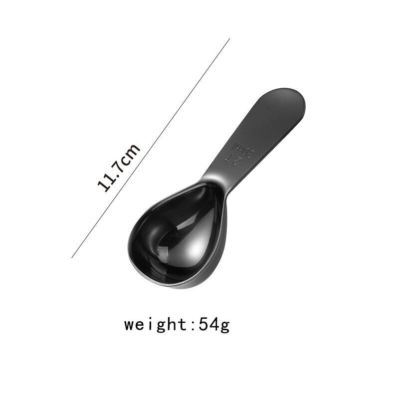 304 Stainless Steel Coffee Spoon Coffee Scoop 15ml 30ml Short Handle Tablespoon - Picture 22 of 22