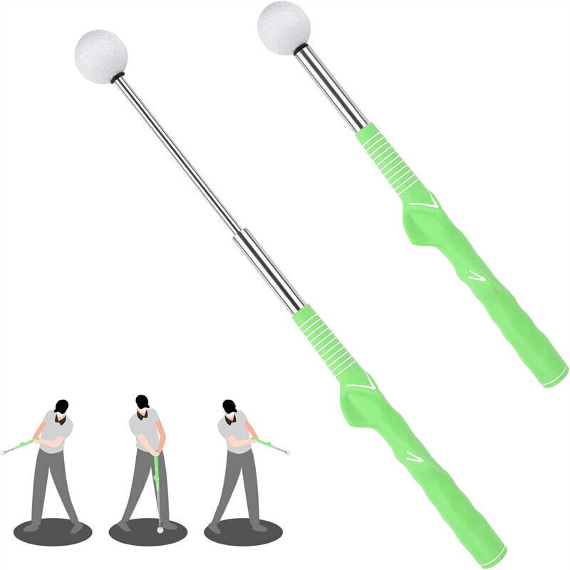 Golf Retractable Swing Club Indoor Golf Training Aids Stretching Exercise Stick