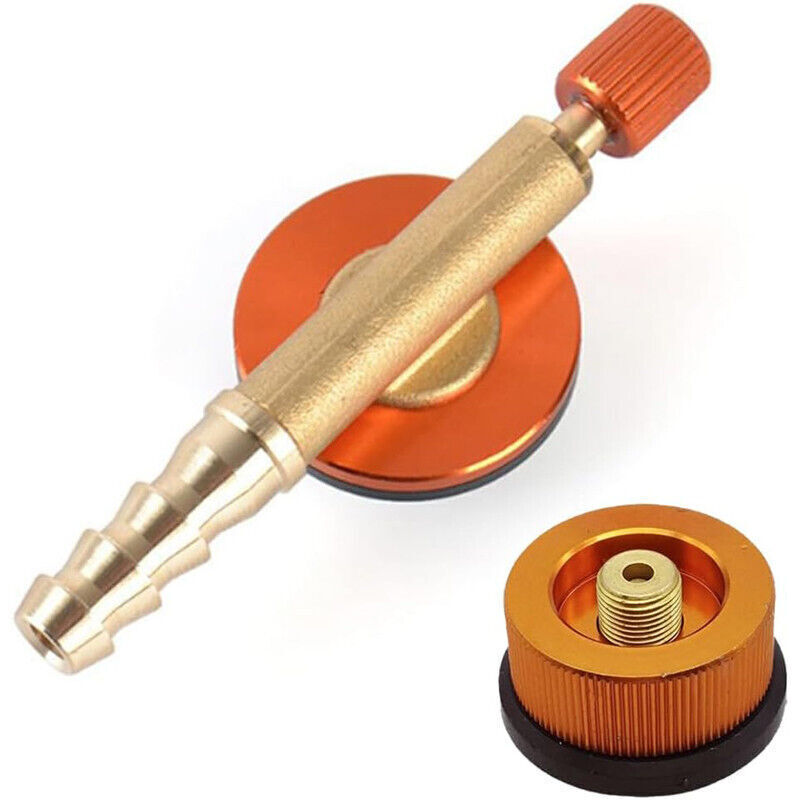 Camping Stove Connector Outdoor Equipment Gas Refill Adapter Portable Accessory