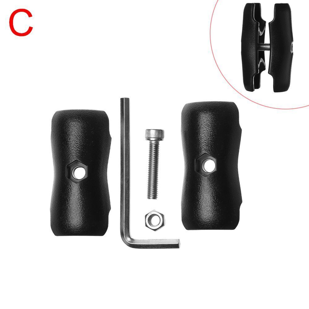 Motorcycle Short Long for Ram Mount Phone Holder Ball Bases Double Socket Arm