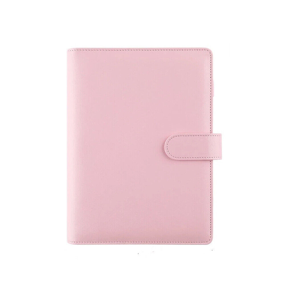 A6/A5 Ring Binder Loose Leaf Notebook Cover Weekly Monthly Planner Classic Diary