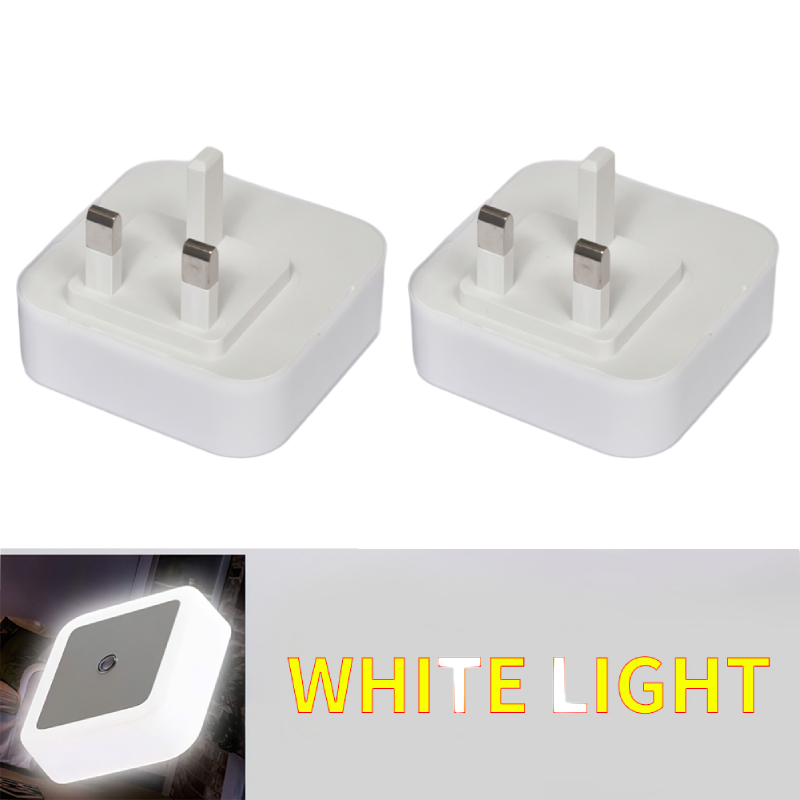 Automatic LED Night Light Plug in Energy Saving Dusk   Sensor Kids Light