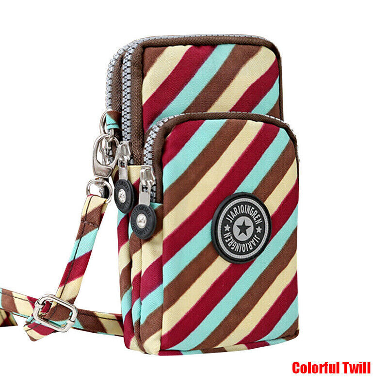 Damen Umhängetasche Handytasche Schultertaschen Münzbörse Geldbeutel Handtasche - Bild 26 von 26