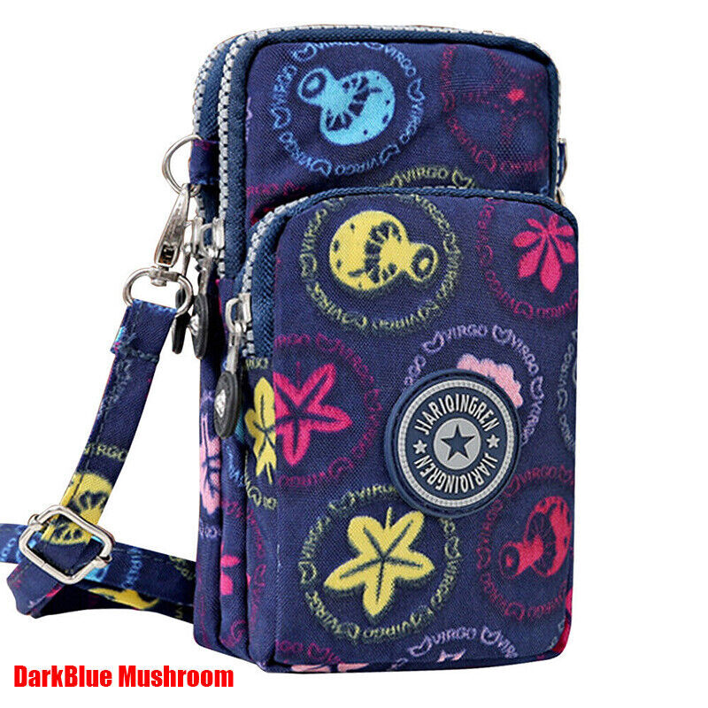 Damen Umhängetasche Handytasche Schultertaschen Münzbörse Geldbeutel Handtasche - Bild 24 von 26