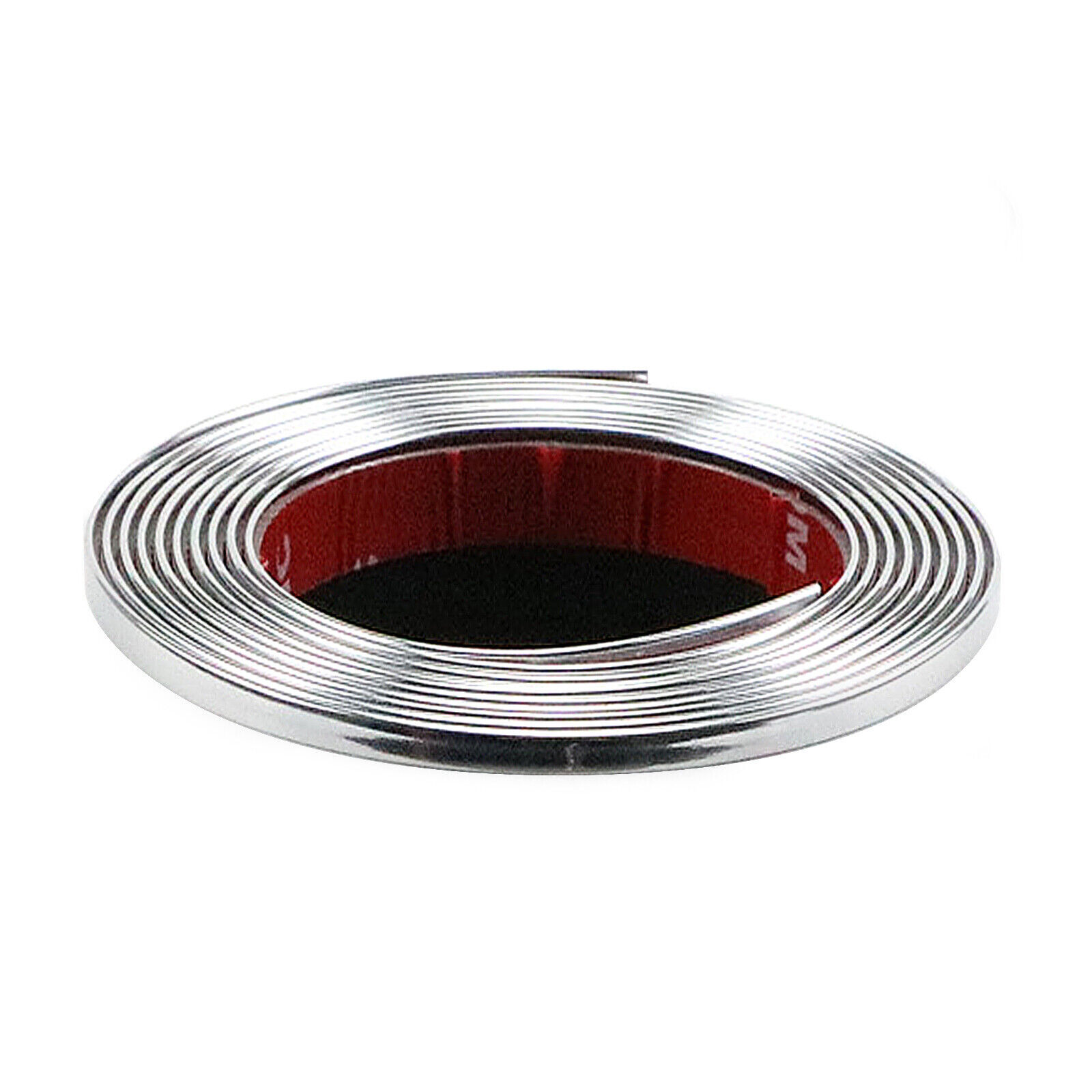 5Mx 6/8/10/20/30mm Self Adhesive Chrome Car Styling Tuning Moulding Strip Trim