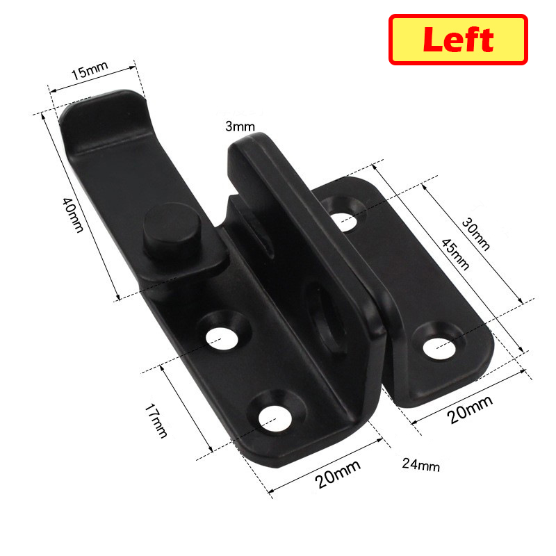 Stainless Steel Slide Latch Lock Bolt Heavy Duty Garden Gate Shed Door Small Siz