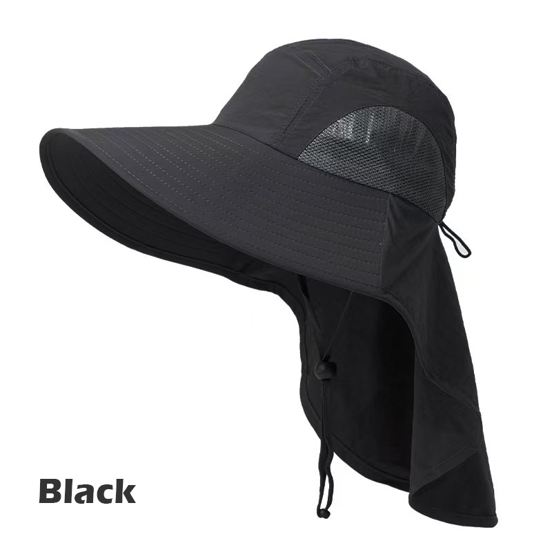 Sun Hat For Men Women with Neck Flap UPF 50+ UV Protective Hats Fishing - Picture 11 of 14
