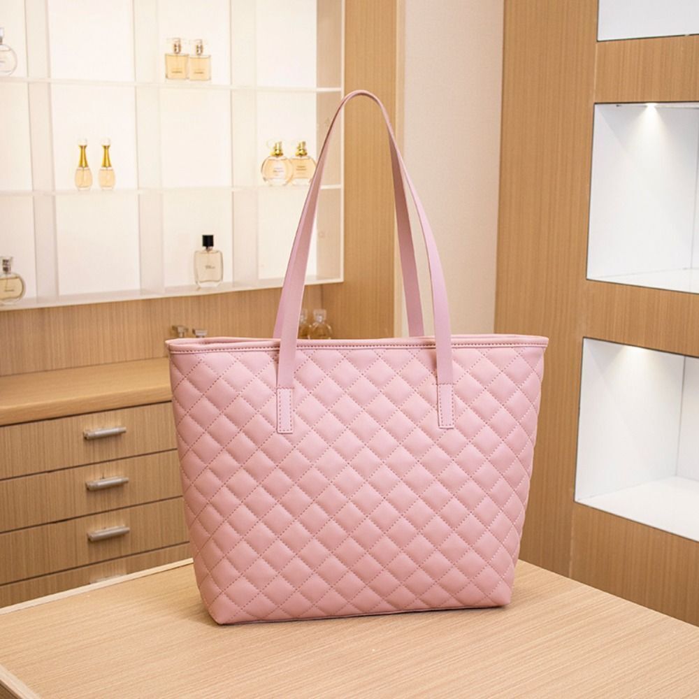 Large Capacity Tote Bag Zipper Ladies Handbags Casual Mommy Bag Women