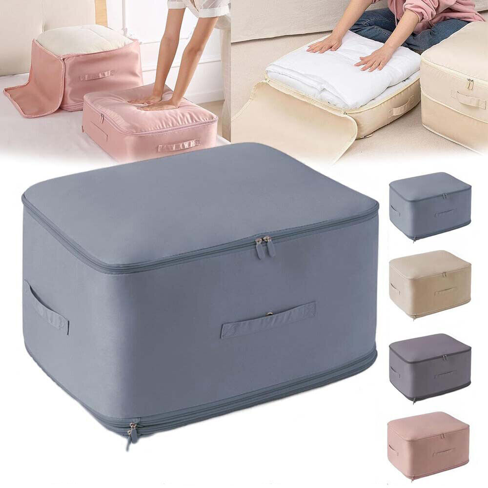 Ultra Space Saving Self Compression Organizer Compression Duvet Storage Bag - Picture 21 of 23