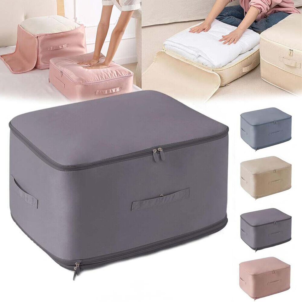 Ultra Space Saving Self Compression Organizer Compression Duvet Storage Bag - Picture 22 of 23