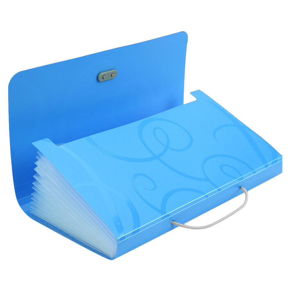 A6 Accordion Receipt Organizer,13 Pockets Mini Expanding File Organisers