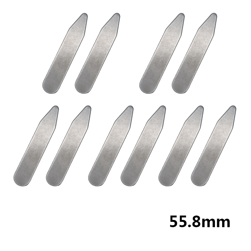 2/4/10Pcs Metal Collar Stiffeners, Formal Men Women Shirt Bones Stays Inserts - Picture 19 of 21