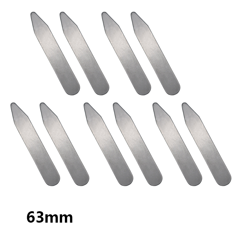 2/4/10Pcs Metal Collar Stiffeners, Formal Men Women Shirt Bones Stays Inserts - Picture 20 of 21