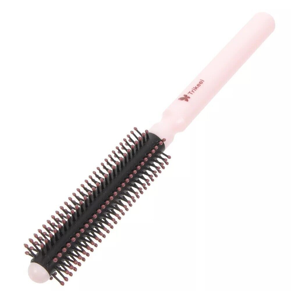 Short Hair Brush Small Pink Round Hair Brush Hair Blow Drying Brush Roller Hair - Picture 12 of 12