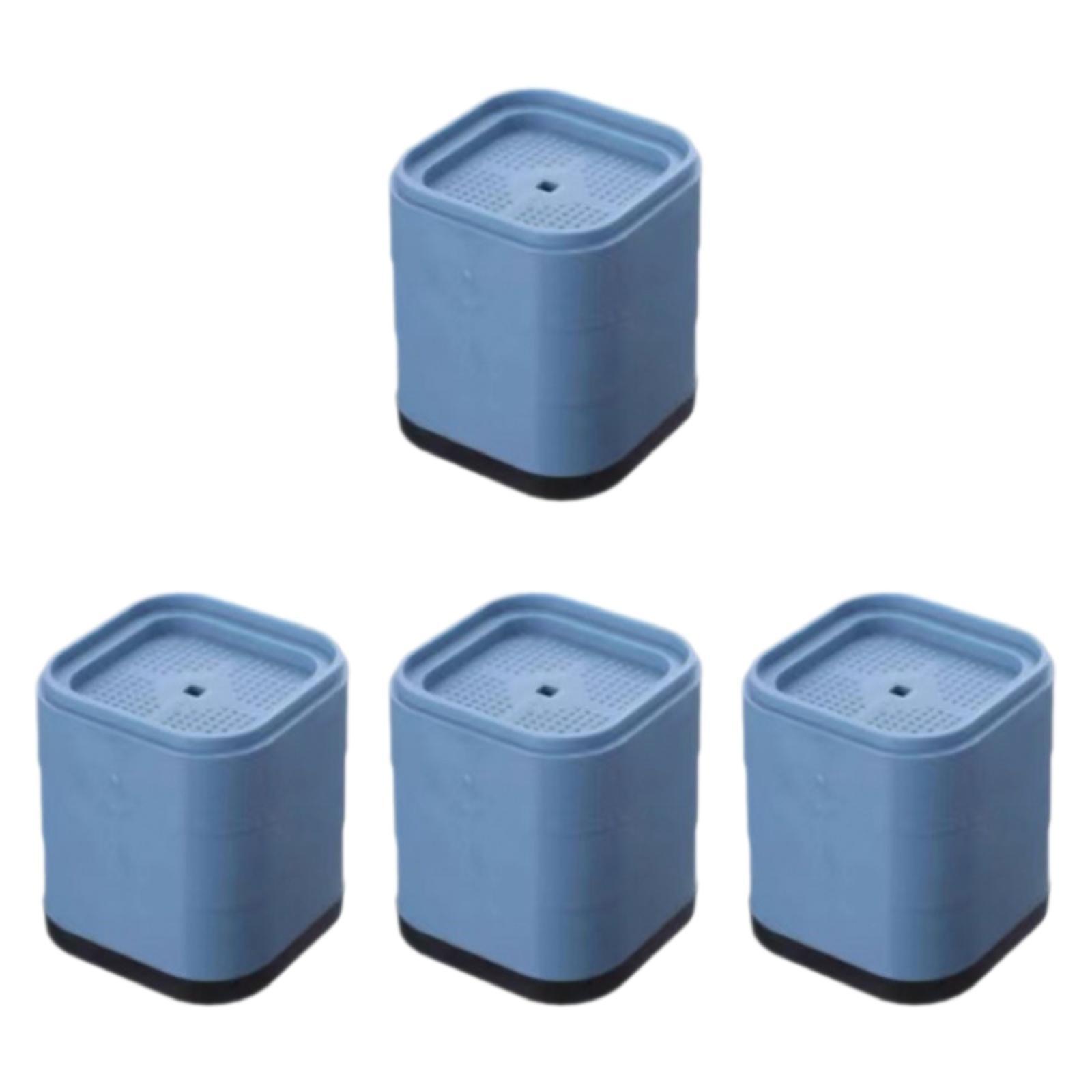 4Pcs Furniture Raisers Adjustable Bed Risers Stackable Non Slip Accessories - Picture 20 of 20