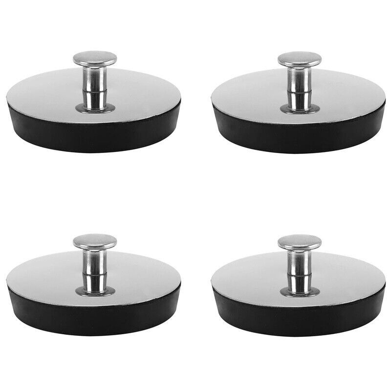 Rubber Bath Plugs Sink Three sizes Basin Bathroom Kitchen Drain Stopper 4X - Picture 13 of 15