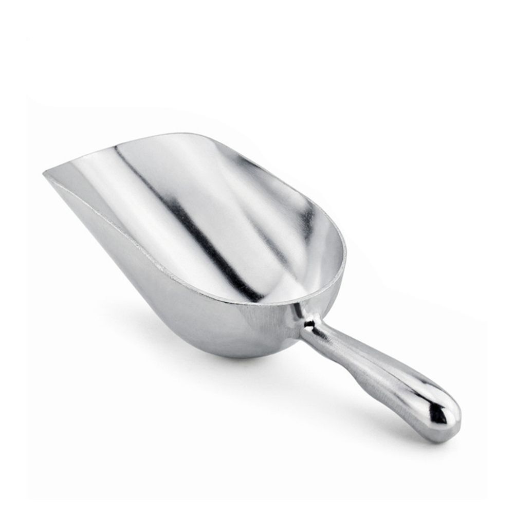 Metal Scoop Aluminum Alloy Round Bottom Ice Food Choose Coffee Beans Tool - Picture 14 of 15