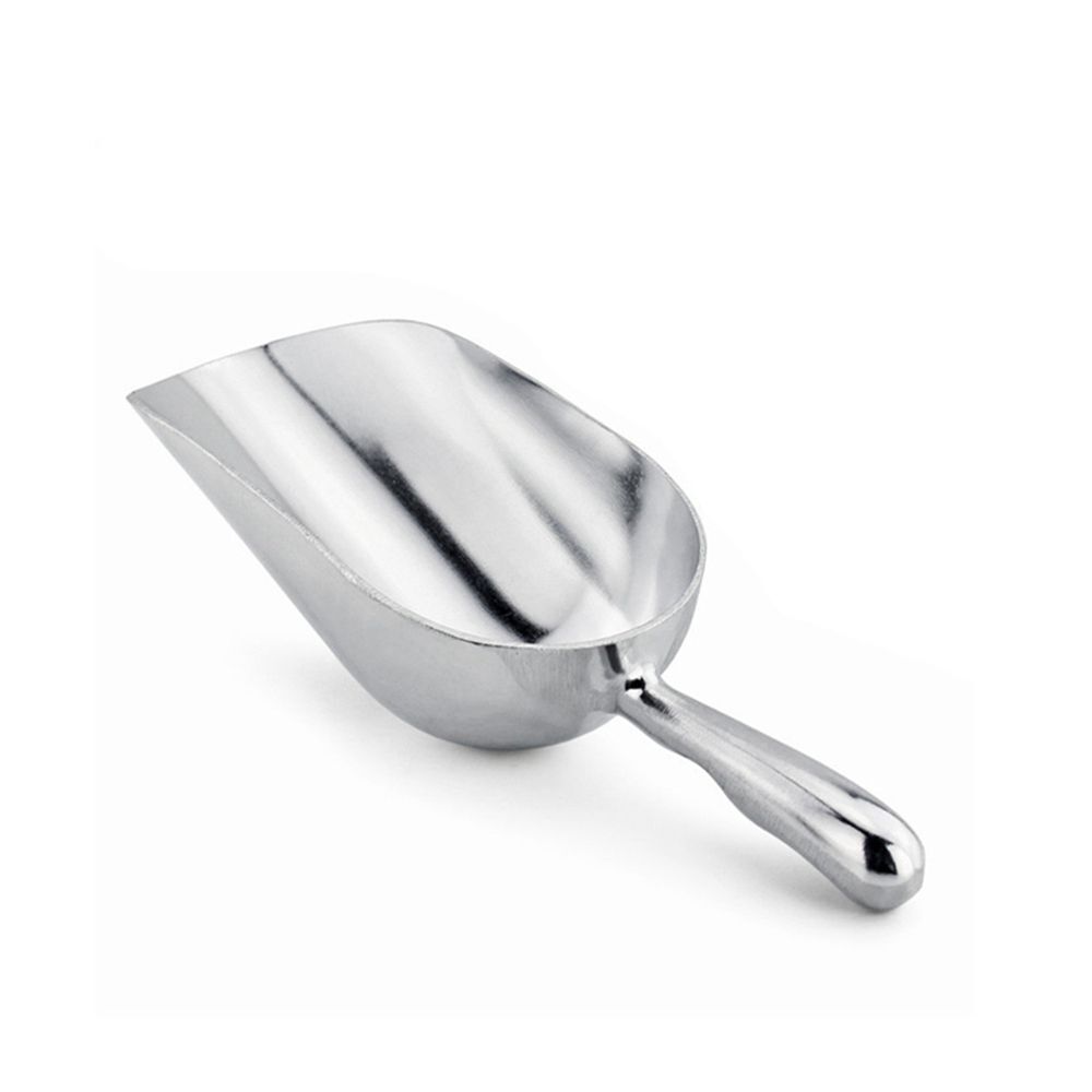 Metal Scoop Aluminum Alloy Round Bottom Ice Food Choose Coffee Beans Tool - Picture 13 of 15
