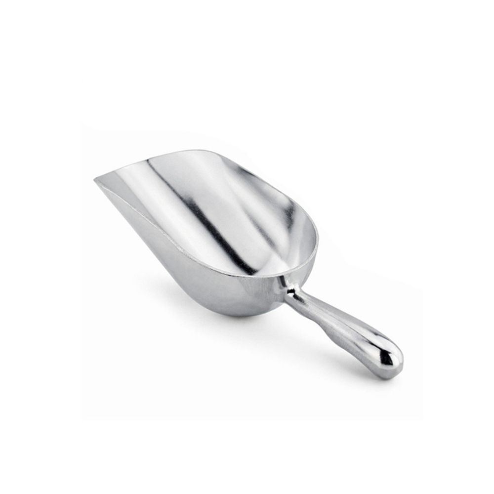 Aluminum Alloy Ice Scoop Metal Food Scoop Small Size Popcorn Coffee Beans Tool