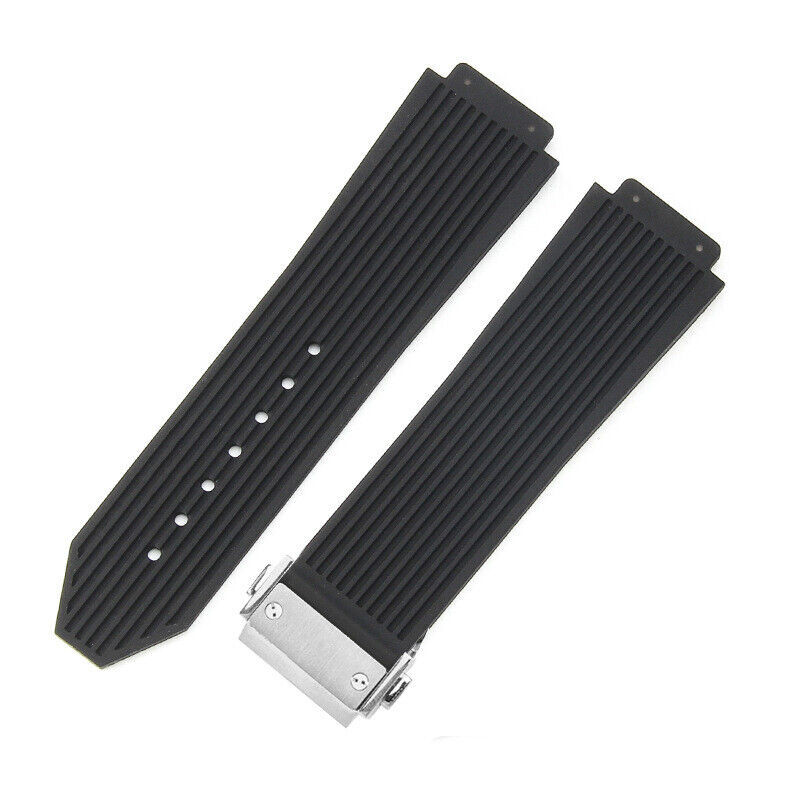 Waterproof Band Silicone Watch Straps 19*26mm for HUBLOT BIG BANG - Picture 15 of 21