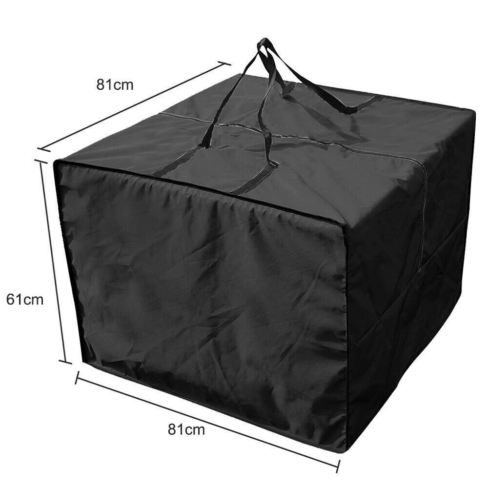 Cushion Storage Bag Oxford Cloth Waterproof Large for Patio Garden Furniture