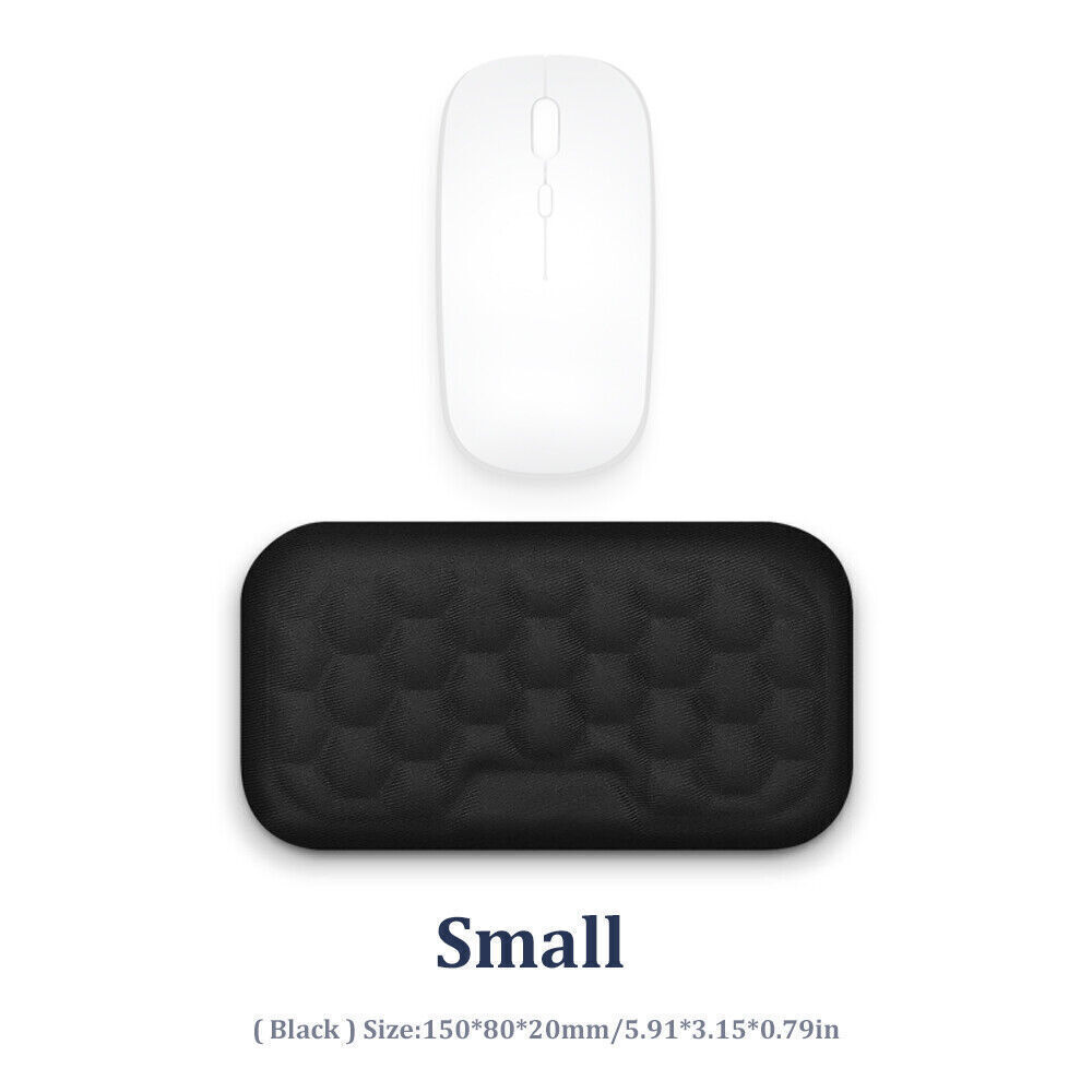 Tastiera Poggiapolsi Pad Mouse Gel Supporto Poggiapolsi Cuscino Memory Foam Set UK - Foto 23 di 23