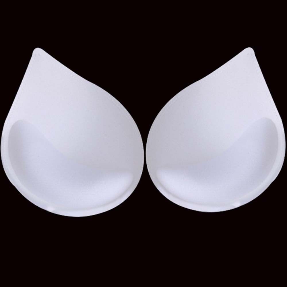 1 Pair Breathable Bra Pads Breast Push Up Enhancers Inserts Foam Sponge Shaper