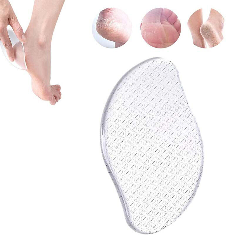 UK Nano Glass Foot File Nail Shiner Set Callus Rasp Heel Hard Dead Skin Remover