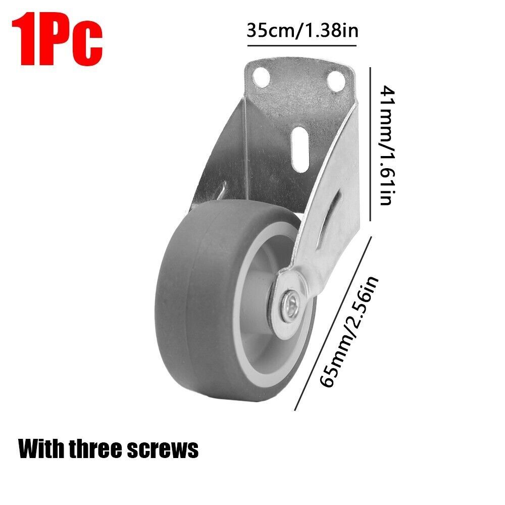 1/2Pcs Silent Directional Roller Mobile Door Support Moving Wheel Gate Casters - Picture 12 of 14