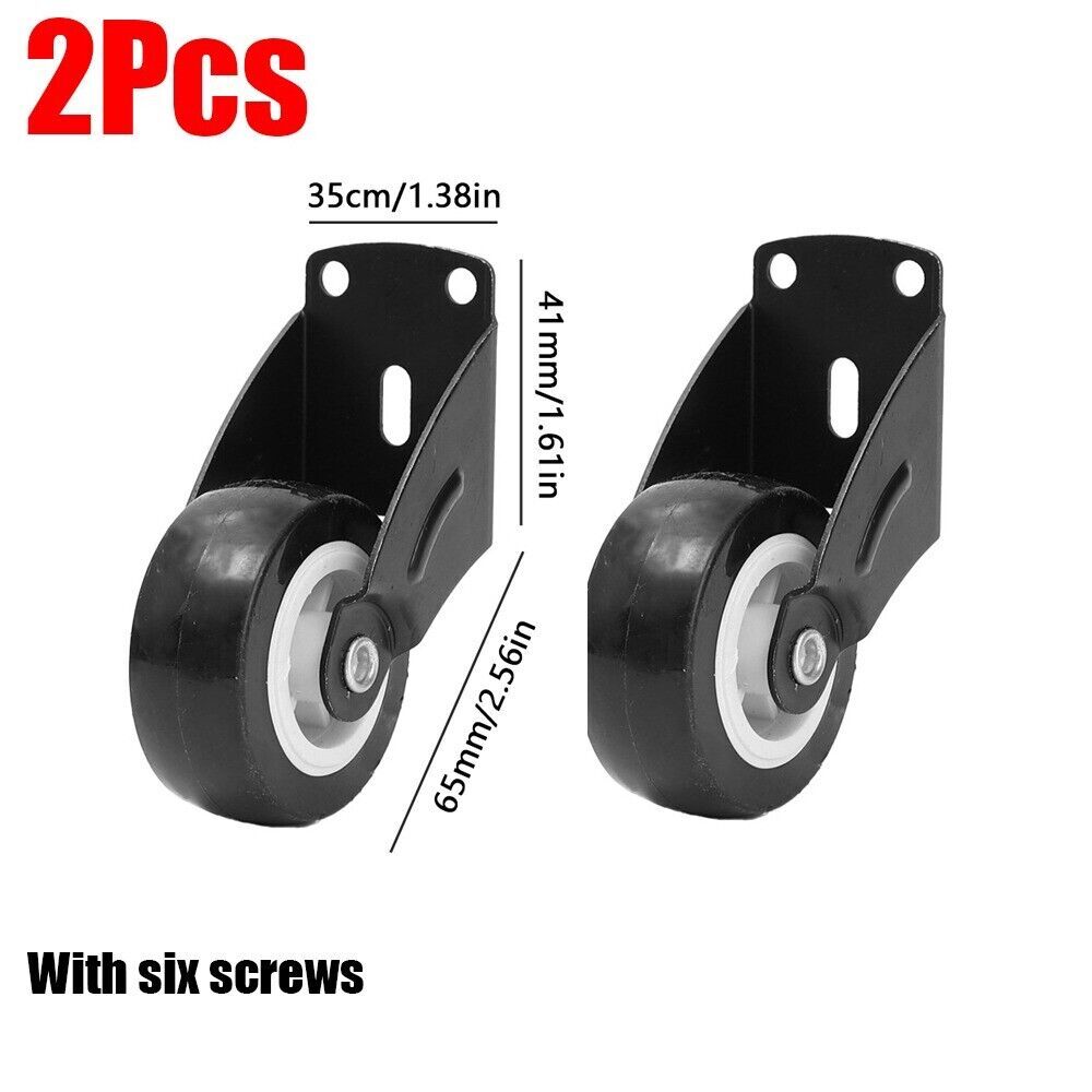 1/2Pcs Silent Directional Roller Mobile Door Support Moving Wheel Gate Casters - Picture 13 of 14
