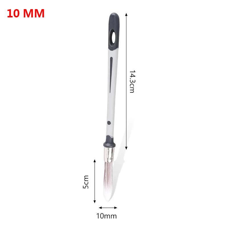 1/3Pcs Small Paint Brush Wall Trim Painting Tools Pointed Synthetic Sash Brush - Picture 12 of 15