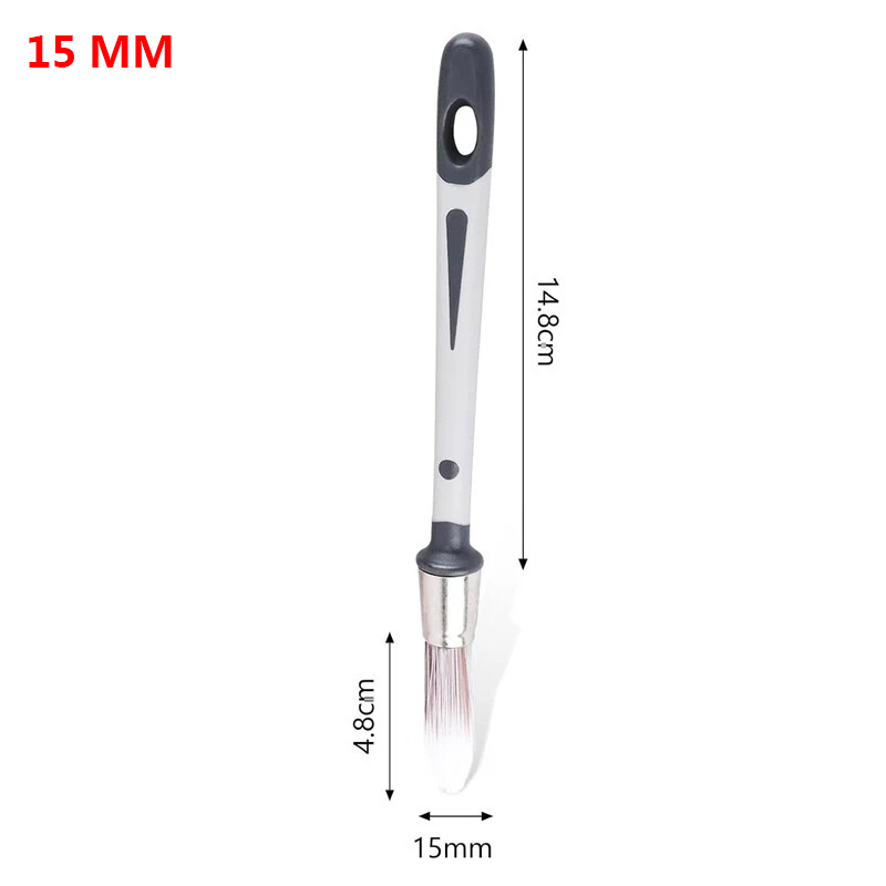 1/3Pcs Small Paint Brush Wall Trim Painting Tools Pointed Synthetic Sash Brush - Picture 14 of 15