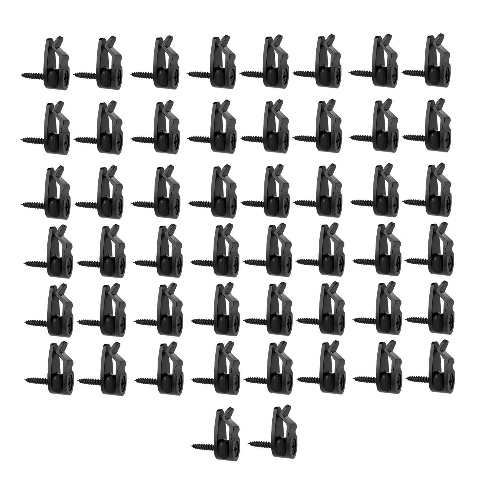 10-50 Pcs Light Hanger Hooks Screw in Light Hooks Ornaments Fairy Lights Clips - Picture 16 of 19