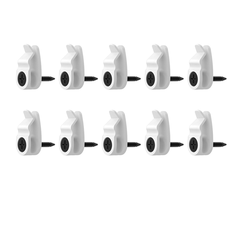 10-50 Pcs Light Hanger Hooks Screw in Light Hooks Ornaments Fairy Lights Clips - Picture 17 of 19