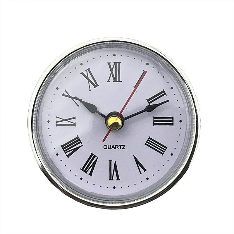 65MM Quartz Clock Inserts Movement Insert Replacement DIY Parts Roman Numbers - Picture 16 of 16