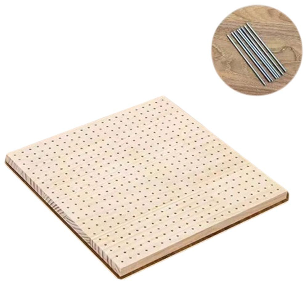Crochet Blocking Board with 4/8 Rod Pins for Knitting and Crocheting Tool Kit UK