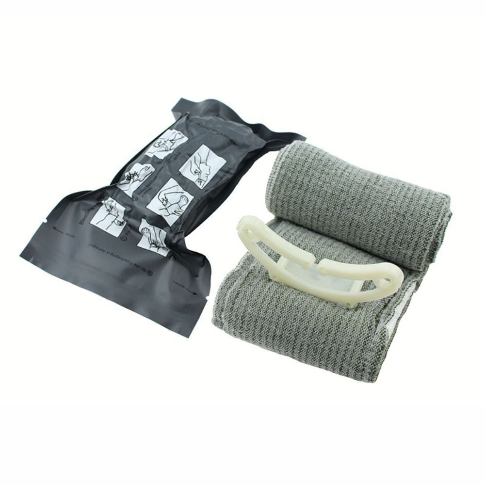 4/6" Quick Clotting Gauze Israeli Bandage Quick Clot Pressure Bandage Emergency - Picture 13 of 14