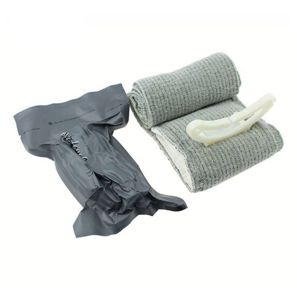 4/6" Quick Clotting Gauze Israeli Bandage Quick Clot Pressure Bandage Emergency - Picture 14 of 14