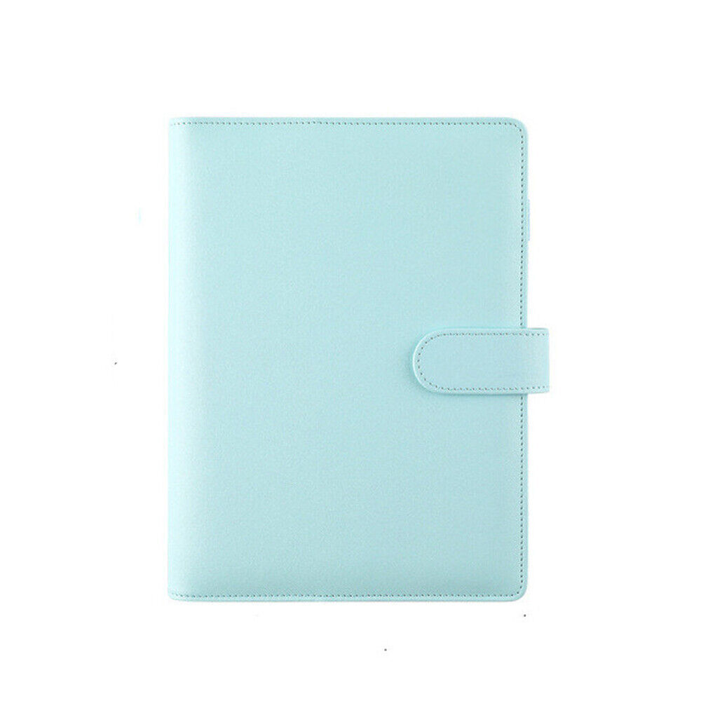 A5 A6 Classic Loose Leaf Ring Binder Notebook Planner Diary Cover PU Leather - Picture 16 of 17