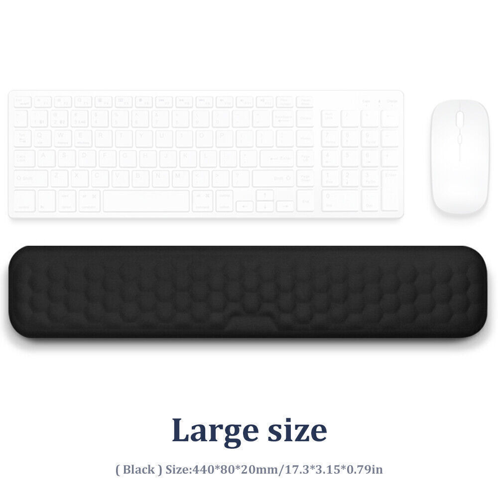 Mouse Keyboard Wrist Rest Pad Memory Foam Ergonomic Wrist Support Cushion Mat - Picture 21 of 23