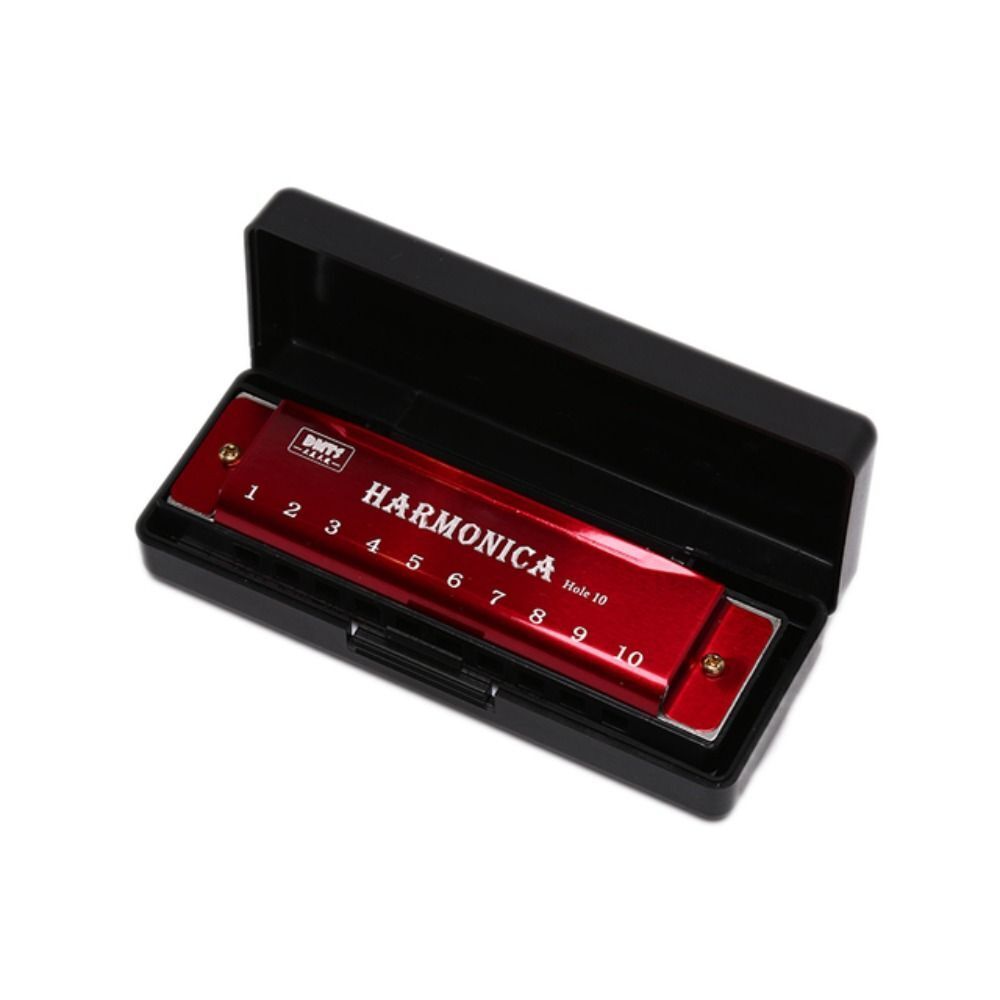 Harmonica Mouth Organ Puzzle Musical Instrument Beginner Teaching Metal 10 Hole - Picture 15 of 18