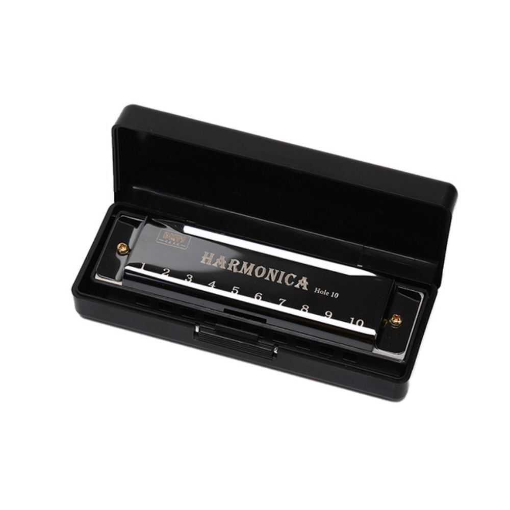Harmonica Mouth Organ Puzzle Musical Instrument Beginner Teaching Metal 10 Hole - Picture 16 of 18