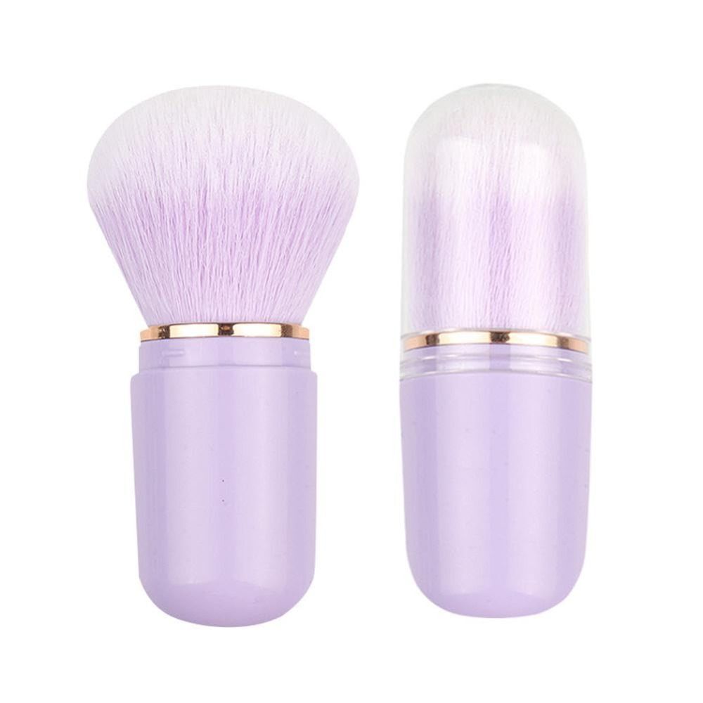 Retractable Travel Makeup Brush Multifunctional Nail Dust Brush for Blusher - Picture 10 of 12